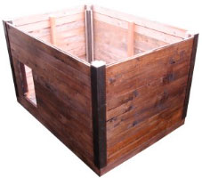 Каркас и днище будки